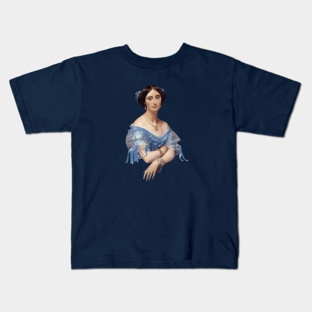 The Princesse de Broglie Kids T-Shirt by chmdance